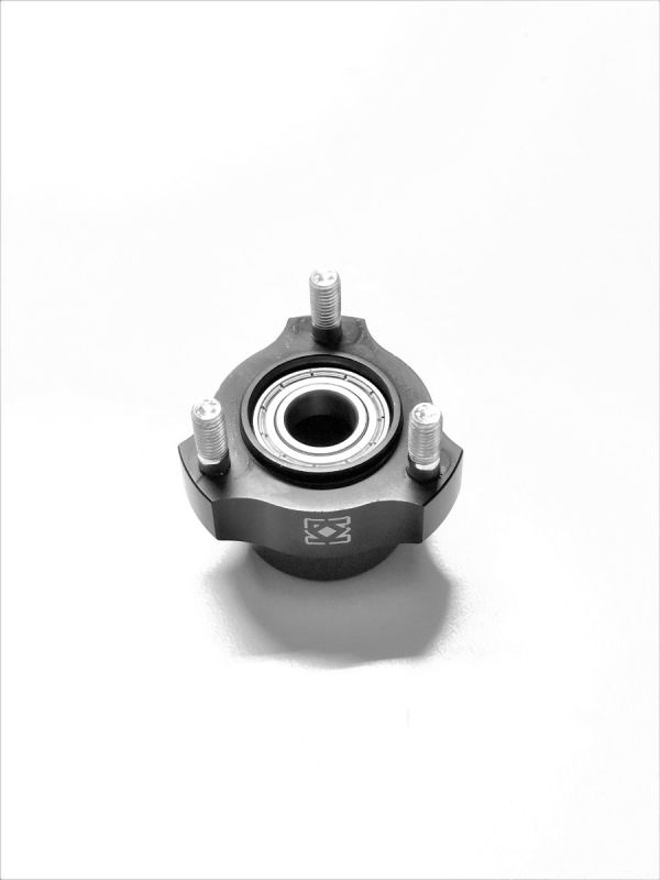 Kart Republic Mini Kart Front Hub D17Xl45 Mini Alu Anod. Black (Short)